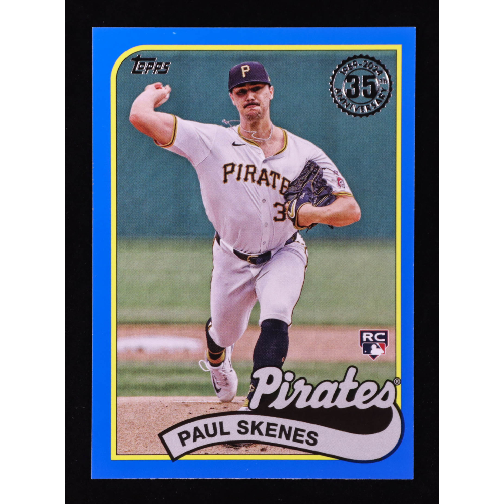 Paul Skenes 2024 Topps Update '89 Topps Blue #89US46 RC at PristineAuction.com
