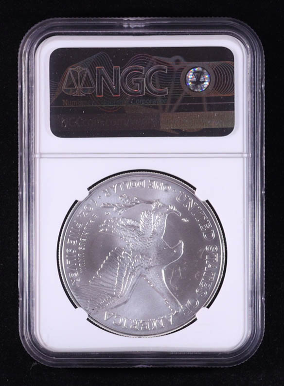 2021 American Silver Eagle Type 2, Early Releases (NGC MS70) at PristineAuction.com 2021 American Silver Eagle Type 2, Early Releases (NGC MS70) at PristineAuction.com
