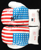 Mike Tyson Signed Pair of (2) Everlast USA Boxing Gloves (Tyson & PSA) at PristineAuction.com