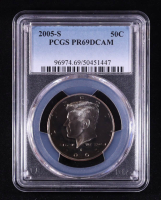 2005-S Kennedy Half Dollar - Deep Cameo Proof (PCGS PR69DCAM) at PristineAuction.com