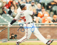 Andruw Jones Signed Braves 8x10 Photo (Wilder Side of Sports) at PristineAuction.com