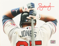 Andruw Jones Signed Braves 8x10 Photo (Wilder Side of Sports) at PristineAuction.com