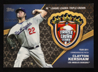 Clayton Kershaw 2023 Topps Crowning Achievements Commemorative Patches Black #CACK #124/299 at PristineAuction.com