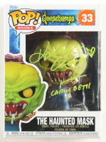 Kathryn Long Signed "Goosebumps" #33 The Haunted Mask Funko Pop! Vinyl Figure Inscribed "Carly Beth" with Hand Drawn Heart (JSA) at PristineAuction.com