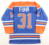 Grant Fuhr Signed Jersey Inscribed "HOF 03" (JSA) at PristineAuction.com