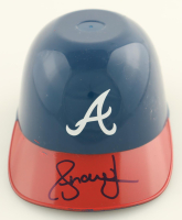 Andruw Jones Signed Braves Mini Batting Helmet (AWM) at PristineAuction.com