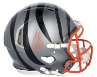 Joe Burrow Signed Bengals Full-Size Authentic On-Field Flash Alternate Speed Helmet (Fanatics) at PristineAuction.com