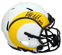 Kyren Williams Signed Rams Lunar Eclipse Alternate Speed Mini Helmet (Beckett) at PristineAuction.com