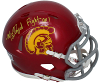 MarShawn Lloyd Signed USC Trojans Speed Mini Helmet Inscribed "Fight On!" (Beckett) at PristineAuction.com