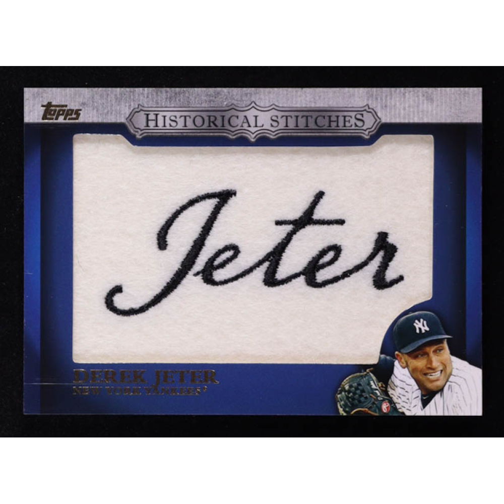 Derek Jeter 2012 Topps Historical Stitches #DJ at PristineAuction.com