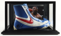 Mike Tyson Signed Nike USA Boxing Shoe With Display Case (PSA & Tyson) at PristineAuction.com