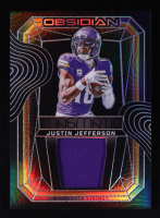 Justin Jefferson 2024 Panini Obsidian Magmatic Memorabilia #1 at PristineAuction.com