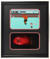 Mike Tyson Signed "Punch Out!!!" Custom Framed Shadowbox Everlast Boxing Glove Display (JSA & Tyson) at PristineAuction.com
