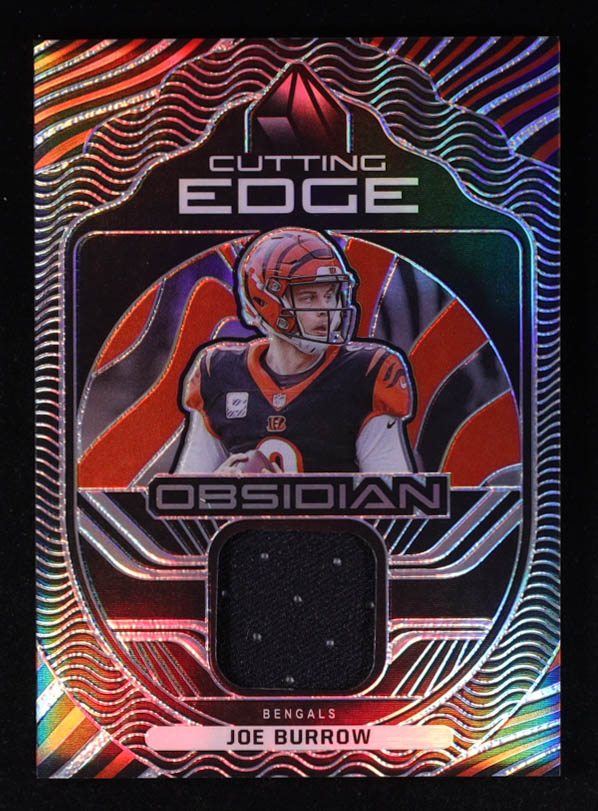 Joe Burrow 2021 Panini Obsidian Cutting Edge Materials #13 #75/100 at PristineAuction.com Joe Burrow 2021 Panini Obsidian Cutting Edge Materials #13 #75/100 at PristineAuction.com