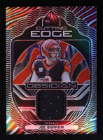 Joe Burrow 2021 Panini Obsidian Cutting Edge Materials #13 #75/100 at PristineAuction.com