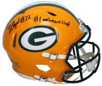 MarShawn Lloyd Signed LE Packers Full-Size Authentic On-Field Speed Helmet Inscribed "#Lambeau Lloyd" (Beckett & GameDay Legends) at PristineAuction.com