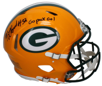 MarShawn Lloyd Signed LE Packers Full-Size Authentic On-Field Speed Helmet Inscribed "Go Pack Go!" (Beckett & GameDay Legends) at PristineAuction.com