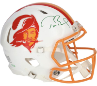 Tom Brady Signed LE Buccaneers Full-Size Authentic On-Field Throwback Speed Helmet (Fanatics) at PristineAuction.com