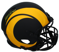 Kyren Williams Signed Rams Full-Size Authentic On-Field Eclipse Alternate Speed Helmet (Beckett) at PristineAuction.com