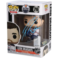 Leon Draisaitl Signed Oilers #76 Funko Pop! Vinyl Figure (Fanatics) at PristineAuction.com