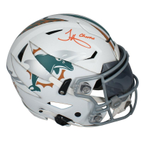 Tyreek Hill Signed LE Dolphins Full-Size Authentic On-Field Custom ECC Painted Speedflex Helmet Inscribed "Cheetah" (Fanatics) at PristineAuction.com