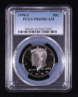 1998-S Kennedy Half Dollar - Deep Cameo Proof (PCGS PR69DCAM) at PristineAuction.com