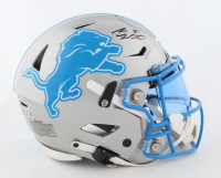 Sam LaPorta Signed Lions Full-Size Authentic On-Field Speedflex Helmet With Visor (Beckett) at PristineAuction.com