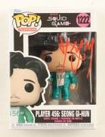 Lee Jung-Jae Signed "Squid Game" #1222 Player 456: Seong Gi-Hun Funko Pop! Vinyl Figure (AutographCOA) at PristineAuction.com