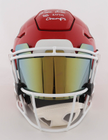 Rashee Rice Signed Chiefs Full-Size Authentic On-Field SpeedFlex Helmet With Visor Inscribed "SBLVIII Champs" (Beckett) at PristineAuction.com