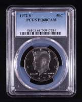 1972-S Kennedy Half Dollar - Deep Cameo Proof (PCGS PR68DCAM) at PristineAuction.com