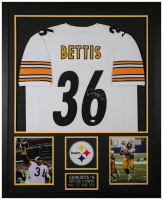 Jerome Bettis Signed Custom Framed Jersey (Beckett) at PristineAuction.com
