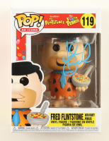 John Goodman Signed "The Flinstones Fruity Pebbles" #119 Fred Flinstone with Fruity Pebbles Funko Pop! Vinyl Figure (AutographCOA) at PristineAuction.com