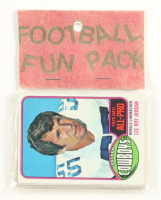 1976 Topps Football Card Fun Pack with (10) Cards at PristineAuction.com