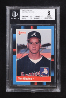 Tom Glavine 1988 Donruss #644 RC (BGS 8) at PristineAuction.com