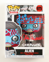 Alan Howarth Signed "They Live" #975 Alien Funko Pop! Vinyl Figure Inscribed "Composer"  with Hand-Drawn Sketch (AutographCOA) at PristineAuction.com
