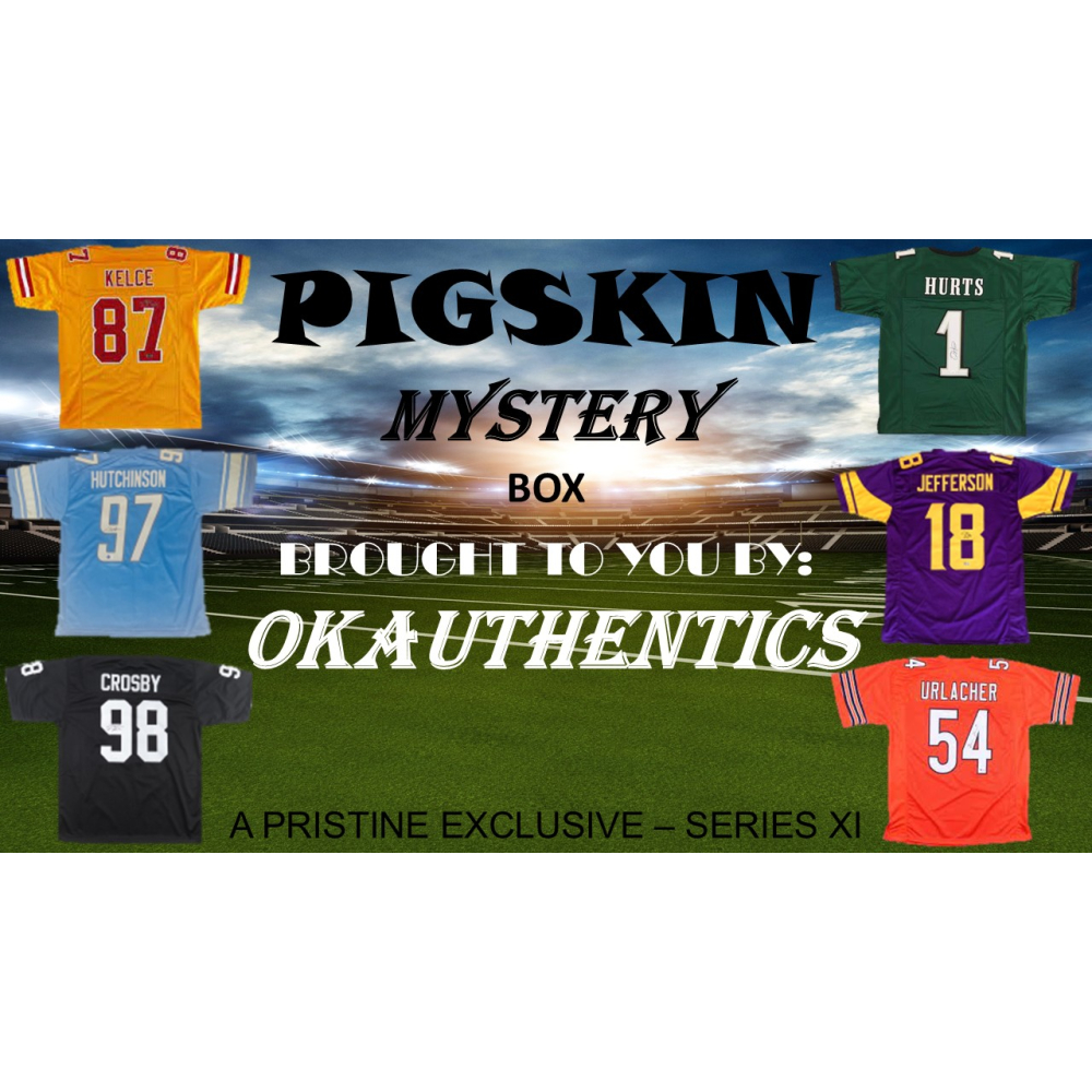OKAUTHENTICS Pigskin Mystery Box Series XI at PristineAuction.com