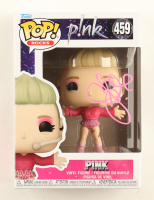 P!nk Signed #459 Funko Pop! Vinyl Figure (SWAU) at PristineAuction.com
