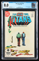 1984 "New Teen Titans" Issue #39 DC Comic Book (CGC 8) at PristineAuction.com