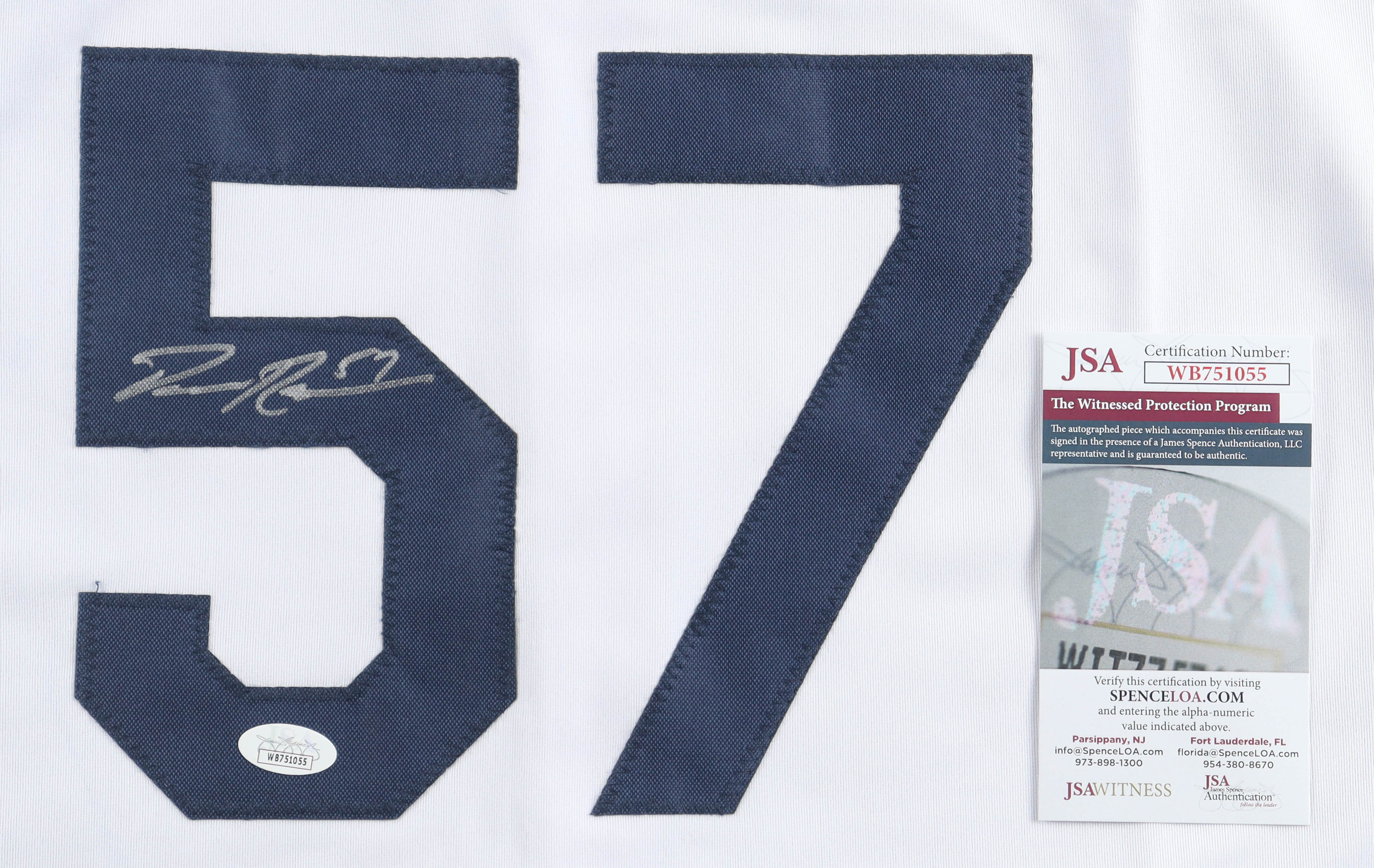 Drew Rasmussen Signed Jersey (JSA) at PristineAuction.com Drew Rasmussen Signed Jersey (JSA) at PristineAuction.com