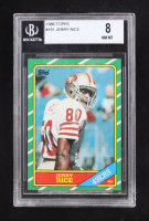 Jerry Rice 1986 Topps #161 RC (BGS 8) at PristineAuction.com