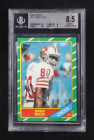Jerry Rice 1986 Topps #161 RC (BGS 8.5) at PristineAuction.com