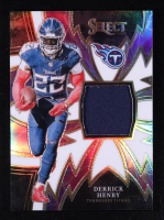 Derrick Henry 2023 Select Sparks Materials Prizm White #56 #70/75 at PristineAuction.com