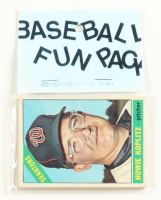 1966 Topps Baseball Card Fun Pack with (10) Cards at PristineAuction.com