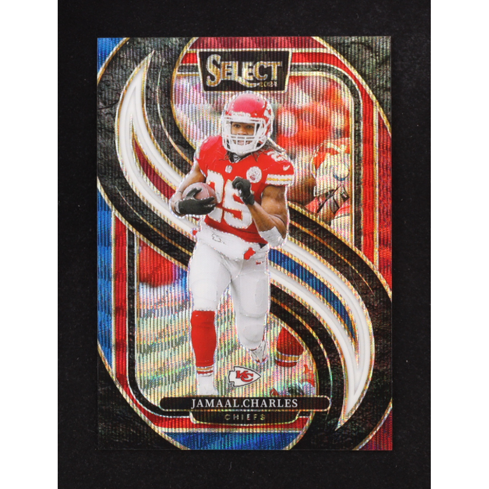 Jamaal Charles 2024 Select Prizm Tri Color #166 #144/249 at PristineAuction.com