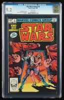 1982 "Star Wars Annual" Issue #2 Marvel Comic Book (CGC 9.2) at PristineAuction.com