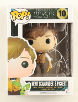 Eddie Redmayne Signed "Fantastic Beasts and Where to Find Them" #10 Newt Scamander & Pickett Funko Pop! Vinyl Figure (PSA) at PristineAuction.com
