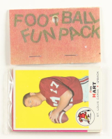 1969 Topps Football Card Fun Pack with (10) Cards at PristineAuction.com