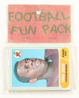 1968 Topps Football Card Fun Pack with (10) Cards at PristineAuction.com