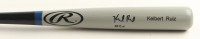 Keibert Ruiz Signed Rawlings Player Model Baseball Bat (Beckett) at PristineAuction.com