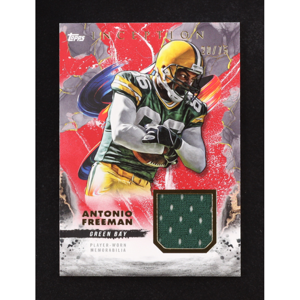 Antonio Freeman 2024 Topps Inception Relics Red #RCAF #20/75 at PristineAuction.com